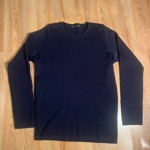 Zara Man Black Knit Top
